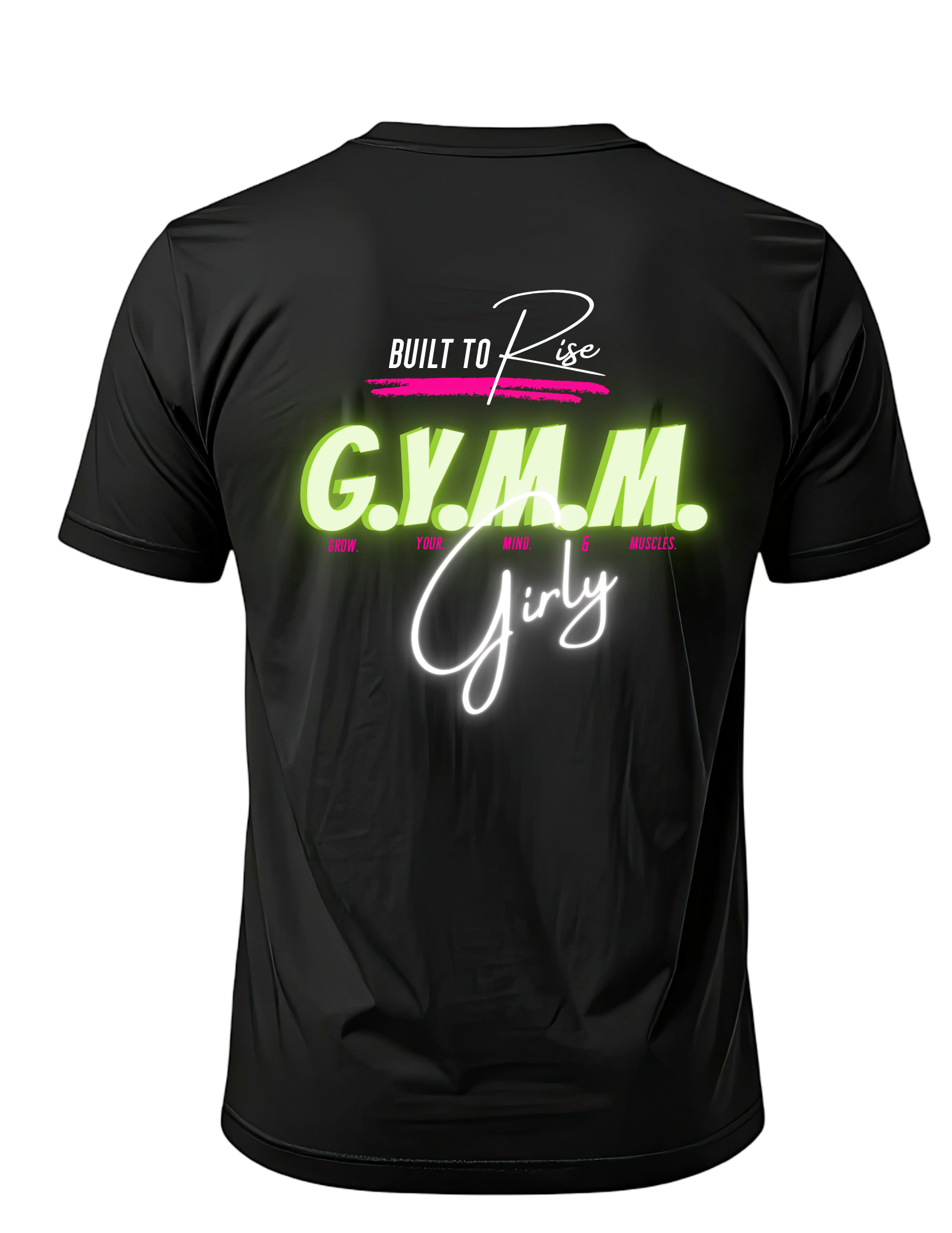 Built to Rise G.Y.M.M. Camp T-shirt — Back